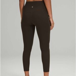 Like New! Lululemon Green Align Leggings With Pockets Size 6